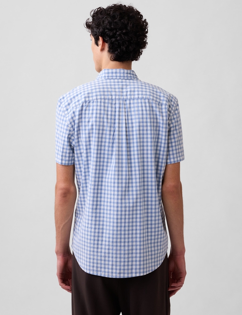 Stretch Poplin Shirt in Standard Fit