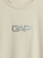 JPN IE SUEDE TUCH LS Y2K LOGO TEE