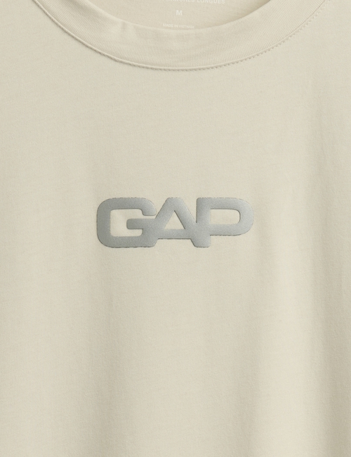 Relaxed Gap Logo Crop T-Shirt