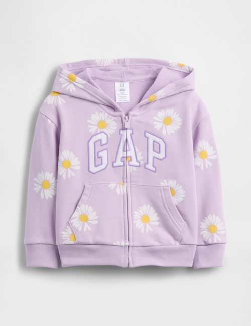 babyGap Relaxed Logo French Terry Zip Hoodie
