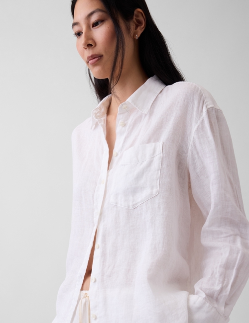 100% Linen Oversized Shirt