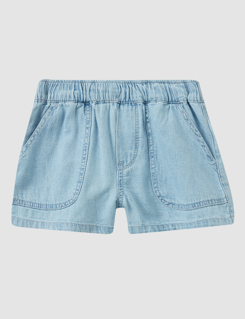Toddler Pull-On Denim Shorts