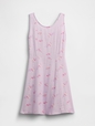 Kids Linen-Blend Tank Dress