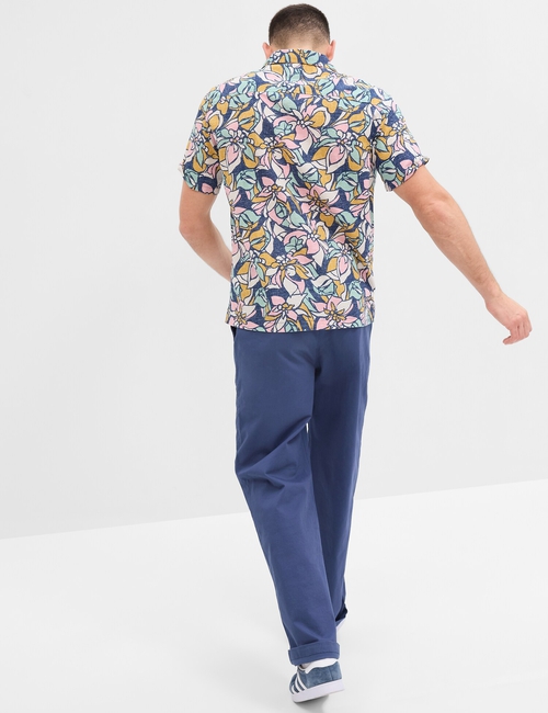 Linen-Blend Vacay Shirt in Standard Fit