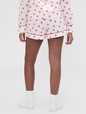 GAP X SUMMER FRIDAYS PRINTED POPLIN PJ SHORT LIPS