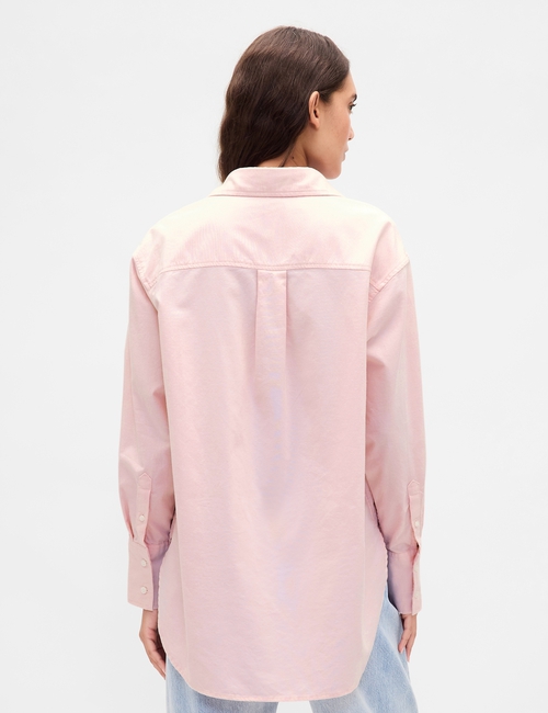 Organic Cotton Oxford Big Shirt
