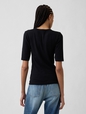 Modern Elbow-Sleeve T-Shirt