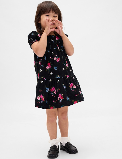 Baby & Toddler Corduroy Tiered Dress