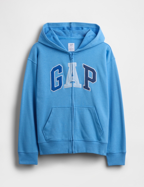 Kids Relaxed Gap Logo French Terry Zip Hoodie