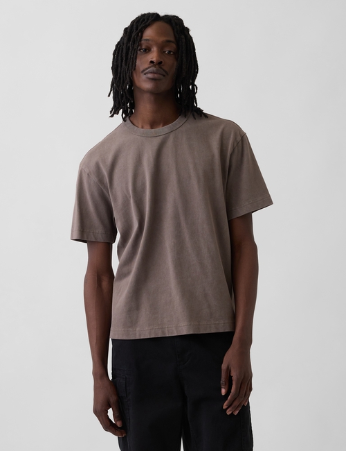 Adult Heavyweight Crop T-Shirt