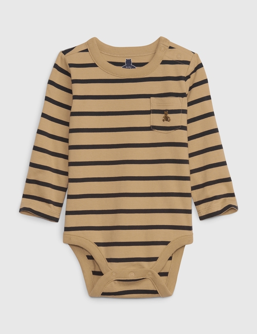 Baby Organic Cotton Mix and Match Stripe Bodysuit