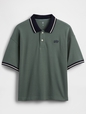 Kids Oversized Gap Logo Pique Polo Shirt