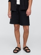 7" Linen-Blend Easy Shorts