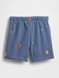 babyGap Relaxed French Terry Logo Pull-On Shorts