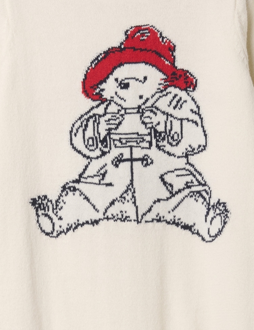 Baby Paddington Footless Sweater One-Piece