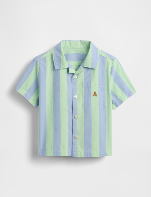 Baby & Toddler Organic Cotton Cabana Shirt
