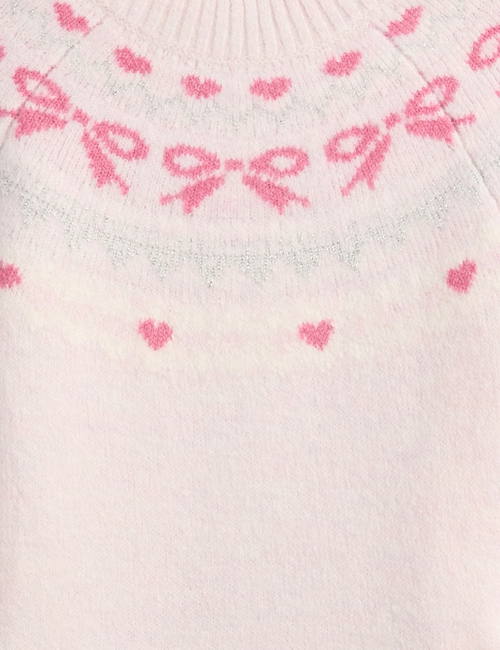 AIRY FAIRISLE MOCKNECK SWEATER