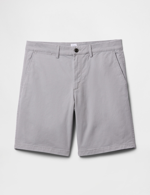 9" Essential Khaki Shorts