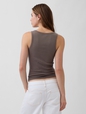 Rib Scoop Tank Top