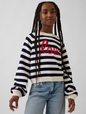 Kids Relaxed Graphic Crewneck Sweater