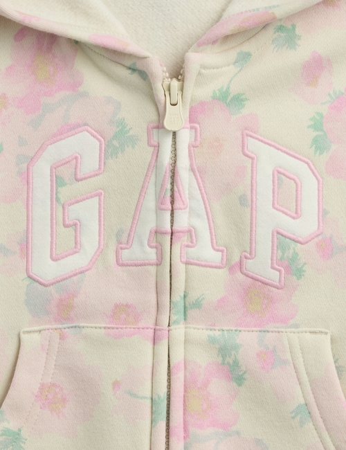 babyGap Relaxed Logo French Terry Zip Hoodie