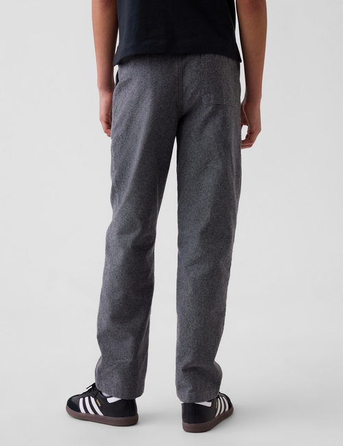 Kids Linen-Cotton Relaxed Easy Pants