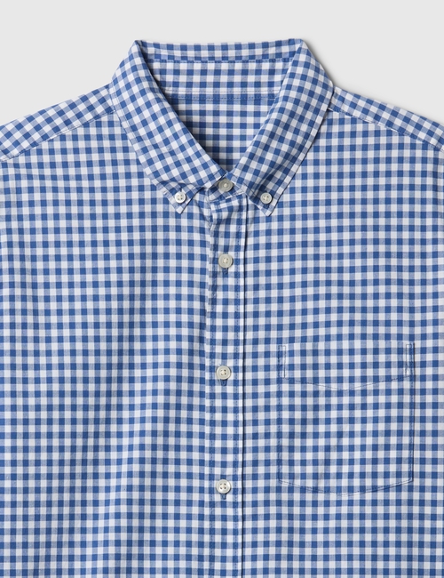 Stretch Poplin Shirt in Standard Fit