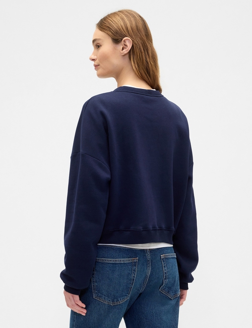 Oversized Holiday Graphic Sweatshirt