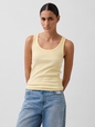 Rib Scoop Tank Top