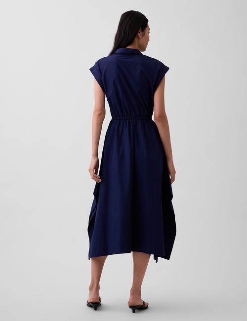 Poplin Handkerchief Shirtdress