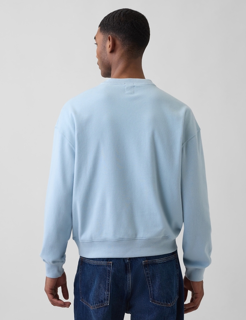 VintageSoft Terry Oversized Gap Athletic Sweatshirt