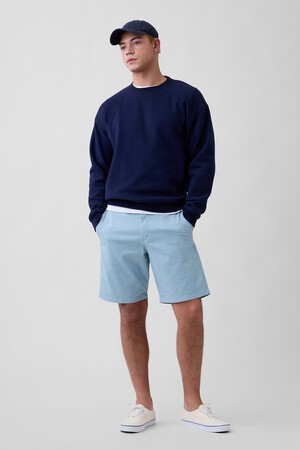 9" Essential Khaki Shorts