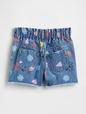 babyGap × Disney Paperbag Mom Jean Shorts