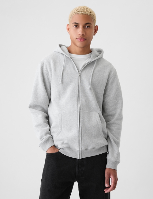 VintageSoft Zip Hoodie