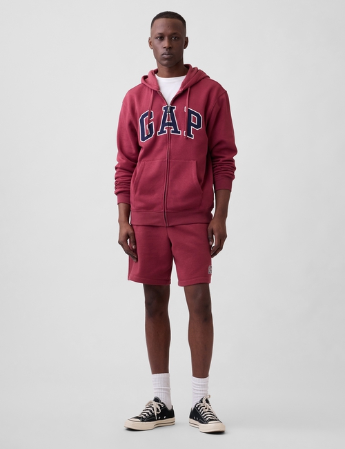 Relaxed Gap Logo Zip Hoodie