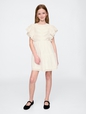 Kids Lace Tiered Ruffle Dress