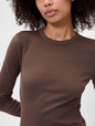 Essential Ribbed Crewneck T-Shirt