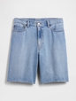 9" SuperSoft Loose Denim Shorts