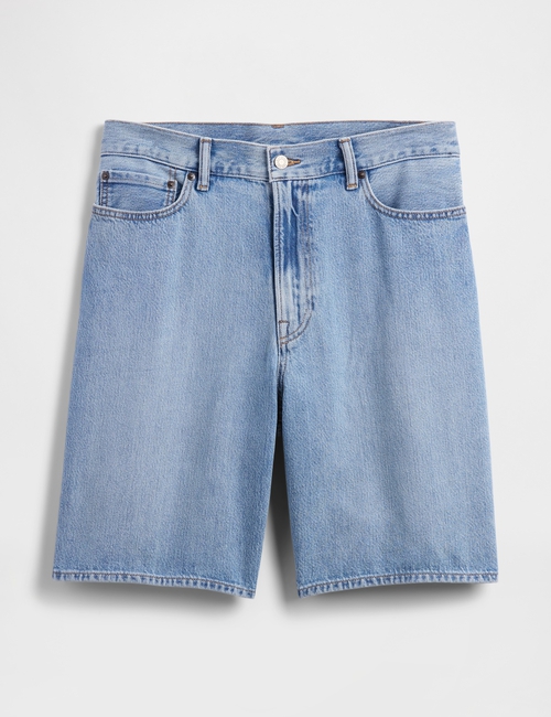 9" SuperSoft Loose Denim Shorts