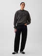 Heavyweight French Terry Oversized Mockneck Sweatshirt