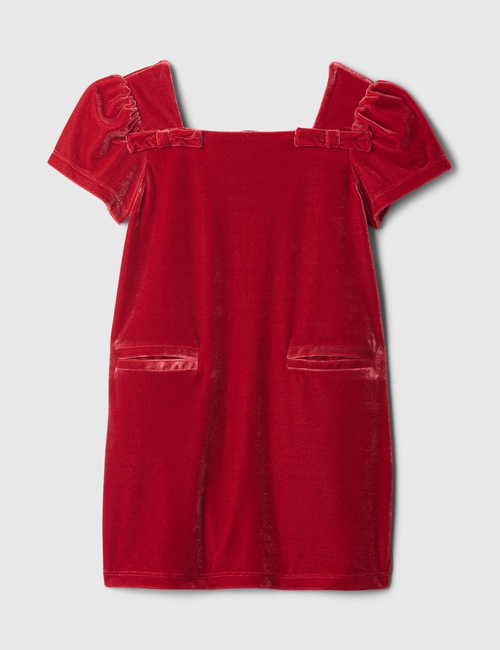 babyGap Velour Bow Shift Dress