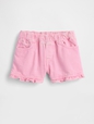 Baby & Toddler Denim Stride Pull-On Ruffle Shorts