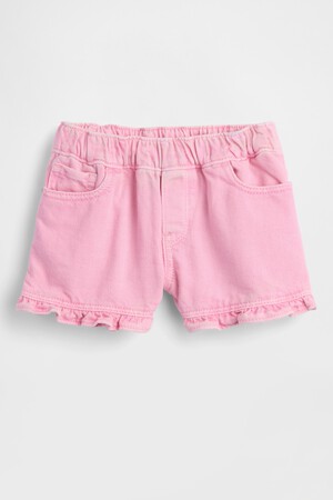 Baby & Toddler Denim Stride Pull-On Ruffle Shorts