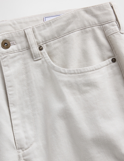 Linen-Cotton Relaxed Straight Pants