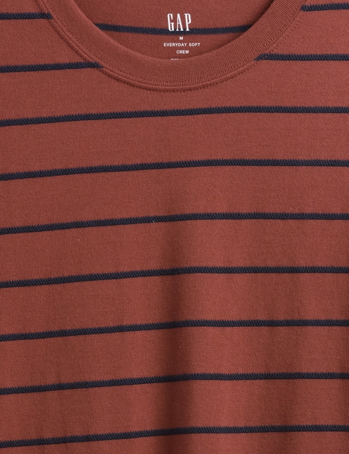Everyday Soft Stripe Crewneck T-Shirt