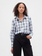 Voile Plaid Shirt