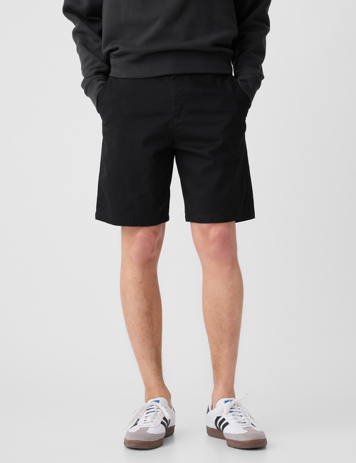 9" Essential Khaki Shorts