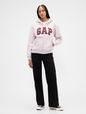 Relaxed Gap Logo Zip Hoodie