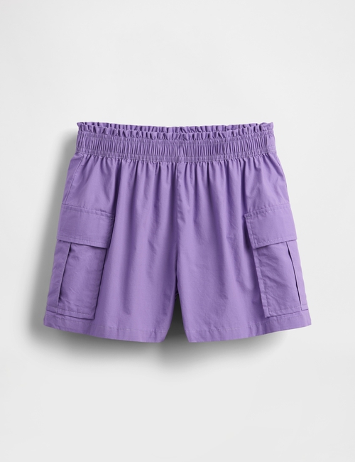 Kids Poplin Easy Cargo Shorts