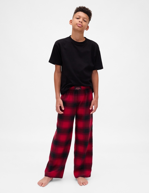 Stranger Things Kids Recycled Flannel PJ Pants